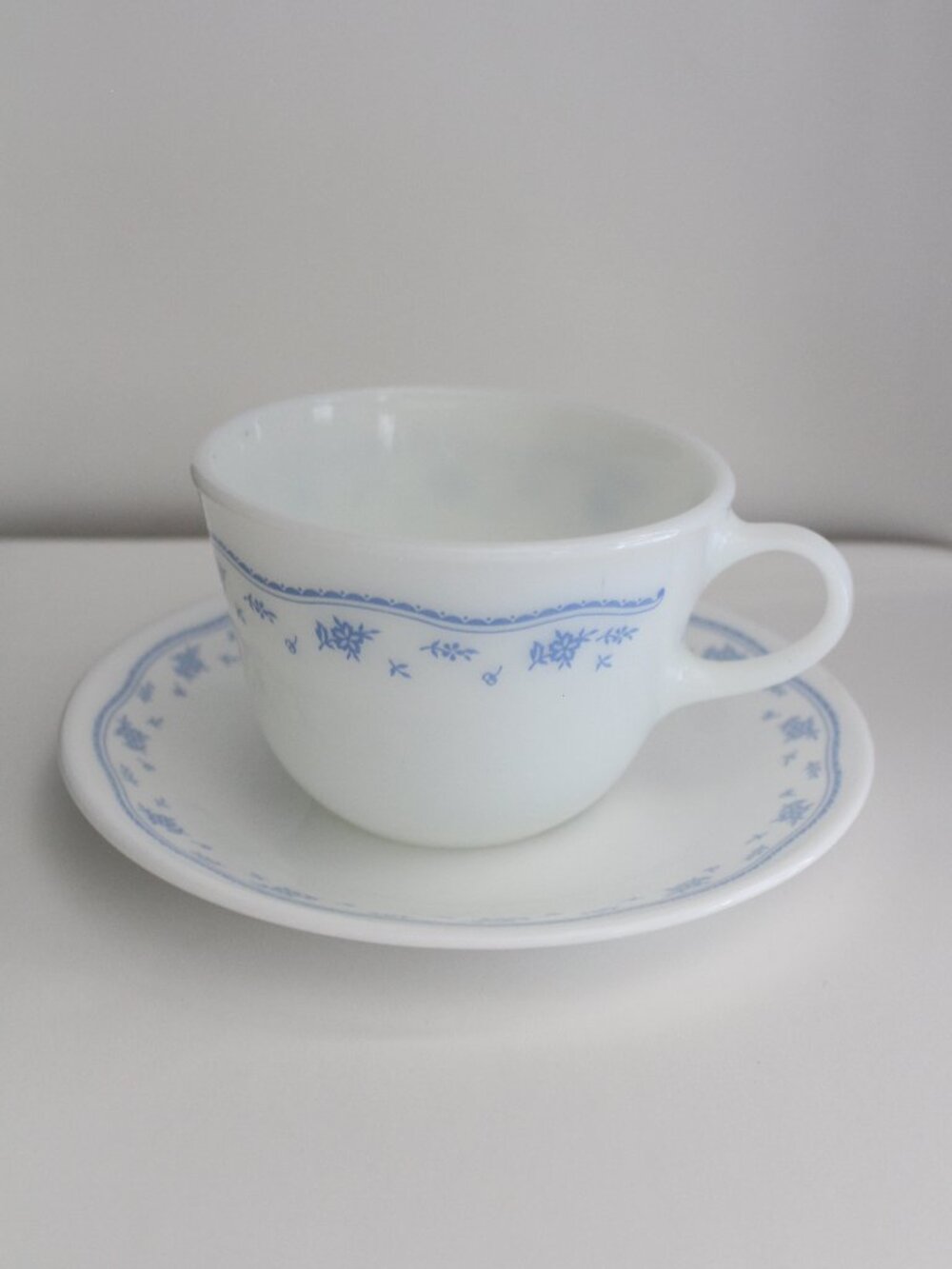 Corelle Morning Blue Cup & Saucer Se